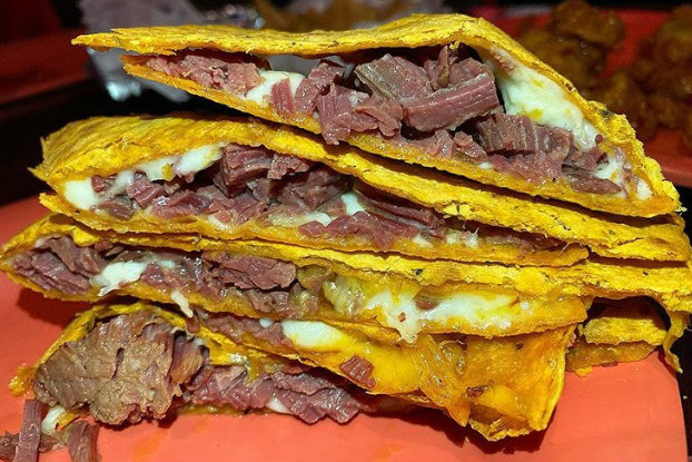 Corned Beef Quesadillas Platter